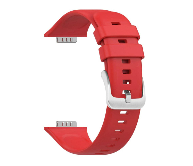 FIXED Silicone Strap do Huawei Watch FIT 3 red - 1341093 - zdjęcie